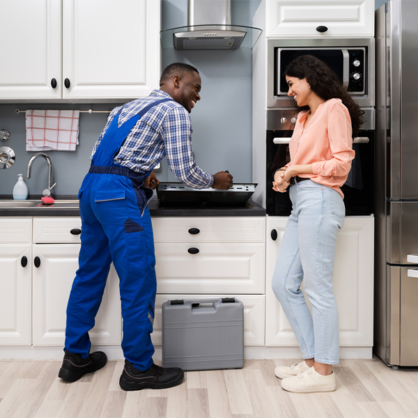 can you provide an estimate for cooktop repair before beginning any work in Union County Illinois